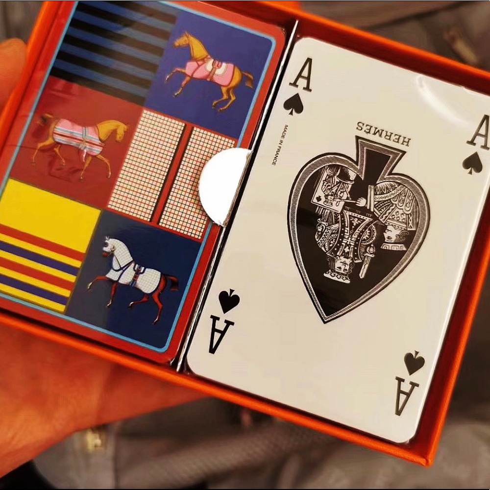 Hermès poker cards